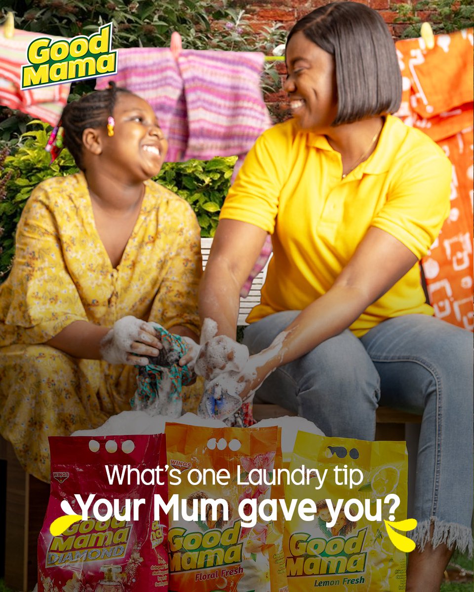 GoodMamaNigeria's tweet photo. Share some of them with us in the comments!
#GoodMama #Detergent #Fabriccare #Goodmamadetergent #Extraclean #ExtraFresh https://t.co/pwgDR4q5xA