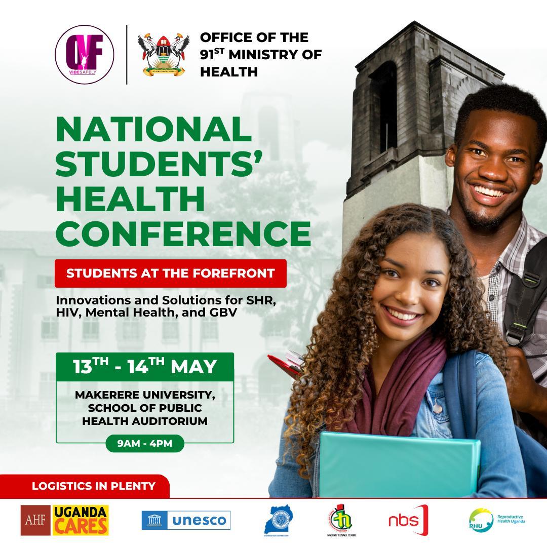13th May, 2025. Day 1 of the National Students Health Conference first edition. 
Don't miss on these multitudes of  exciting activities. Keynote address, poetry and public speech,abstract presentation, panel discussions, entertainment and so much more.