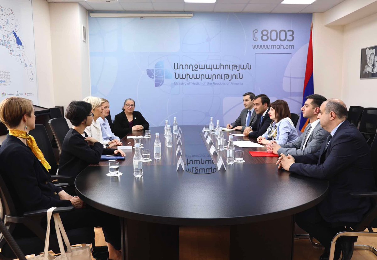 Ministry of Health (@minhealth_arm) on Twitter photo Due to the effective collaboration with <a href="/themaxfndn/">The Max Foundation</a> 🤝, approximately 800 patients with malignant blood disorders and solid tumors have received life-saving medication - 500 continue treatment today. The delegation also visited <a href="/YeolyanCenter/">Yeolyan Hematology and Oncology Center</a> to explore ongoing care efforts. Due to the effective collaboration with <a href="/themaxfndn/">The Max Foundation</a> 🤝, approximately 800 patients with malignant blood disorders and solid tumors have received life-saving medication - 500 continue treatment today. The delegation also visited <a href="/YeolyanCenter/">Yeolyan Hematology and Oncology Center</a> to explore ongoing care efforts.