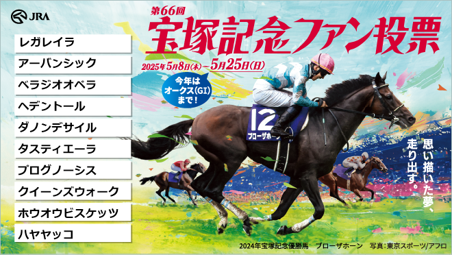 BASHI0130's tweet photo. 宝塚記念ファン投票実施中！
下記URLからキャンペーンに参加して、
#えらべるPay をゲットしよう！
https://t.co/ISp8ukRCMV
@takarazuka_fv

#宝塚記念ファン投票
#宝塚記念
#宝塚今年は6月15日 https://t.co/pbAtBIXlgc