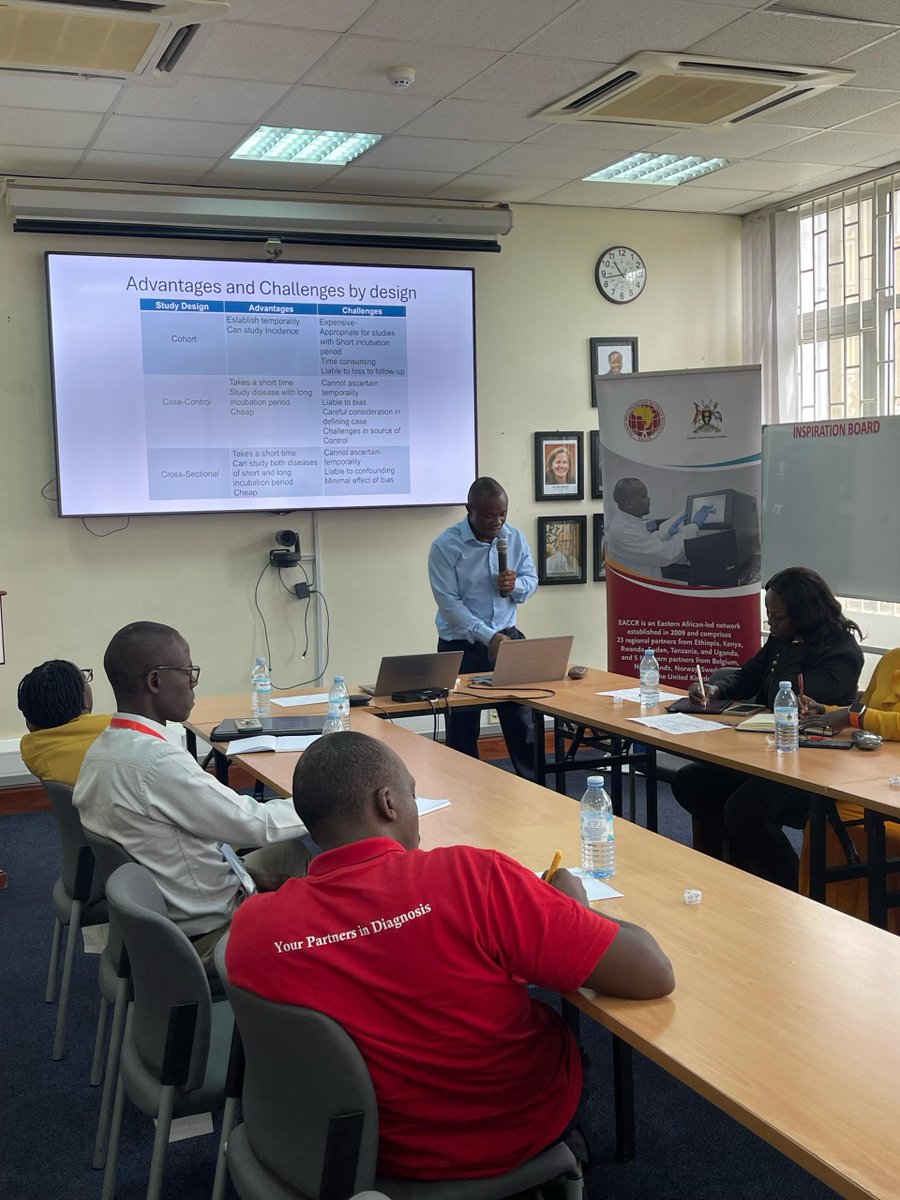 Eastern Africa Consortium for Clinical Research (@eaccr2) on Twitter photo Dr. Bernard Kikaire delivering an insightful session on Introduction to Research Methodology and Designs, with a focus on Quantitative Methods.
#HIVResearch #MedicalTraining #ResearchDesign #EACCR2 <a href="/UVRIug/">UVRI</a> <a href="/info_TGHN/">The Global Health Network</a> <a href="/EDCTP3/">Global Health EDCTP3</a> <a href="/ecsacop_kenya/">ECSACOP KENYA</a> <a href="/KCRITanzania/">Kilimanjaro Clinical Research Institute</a> <a href="/KEMRI_Wellcome/">KEMRI-Wellcome</a> Dr. Bernard Kikaire delivering an insightful session on Introduction to Research Methodology and Designs, with a focus on Quantitative Methods.
#HIVResearch #MedicalTraining #ResearchDesign #EACCR2 <a href="/UVRIug/">UVRI</a> <a href="/info_TGHN/">The Global Health Network</a> <a href="/EDCTP3/">Global Health EDCTP3</a> <a href="/ecsacop_kenya/">ECSACOP KENYA</a> <a href="/KCRITanzania/">Kilimanjaro Clinical Research Institute</a> <a href="/KEMRI_Wellcome/">KEMRI-Wellcome</a>