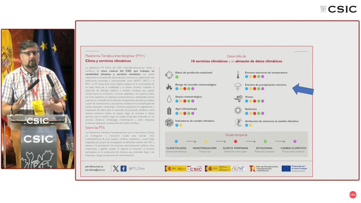 Esteban Rodríguez (<a href="/AEMET_Esp/">AEMET</a>): "Necesitamos trabajar en herramientas climáticas útiles para que los diferentes sectores y usuarios puedan tomar decisiones".
