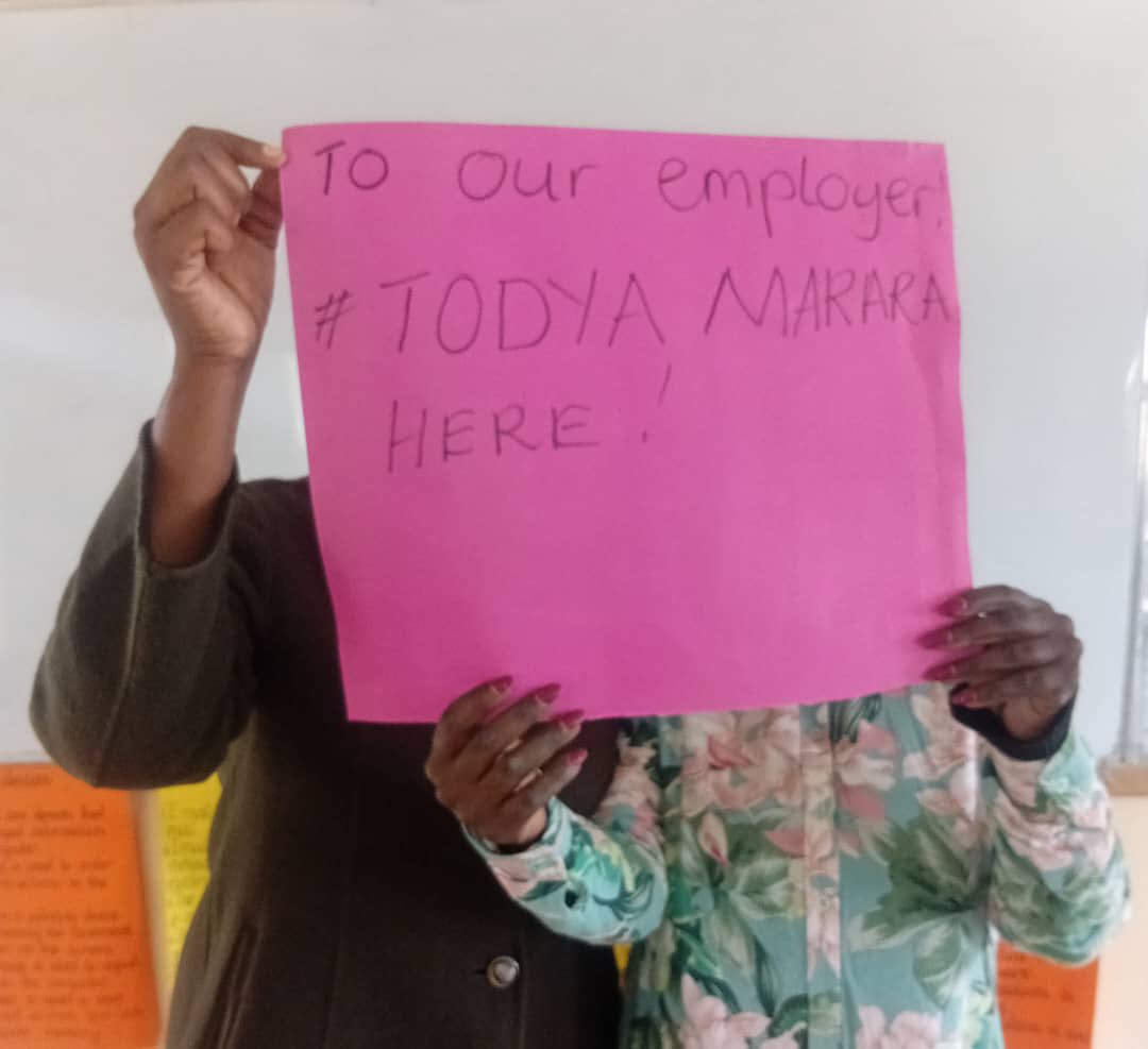 Amalgamated Rural Teachers Union of Zimbabwe,ARTUZ (@artuz_teachers) on Twitter photo Teachers, Parents and learners have taken heed of our call to picket from 13 to 16 May 2025. The response is overwhelming and we are sure even <a href="/PoliceZimbabwe/">Zimbabwe Republic Police</a> tasked to arrest our members is equally overwhelmed.
We demand
Fair wages for teachers
State funded education Teachers, Parents and learners have taken heed of our call to picket from 13 to 16 May 2025. The response is overwhelming and we are sure even <a href="/PoliceZimbabwe/">Zimbabwe Republic Police</a> tasked to arrest our members is equally overwhelmed.
We demand
Fair wages for teachers
State funded education