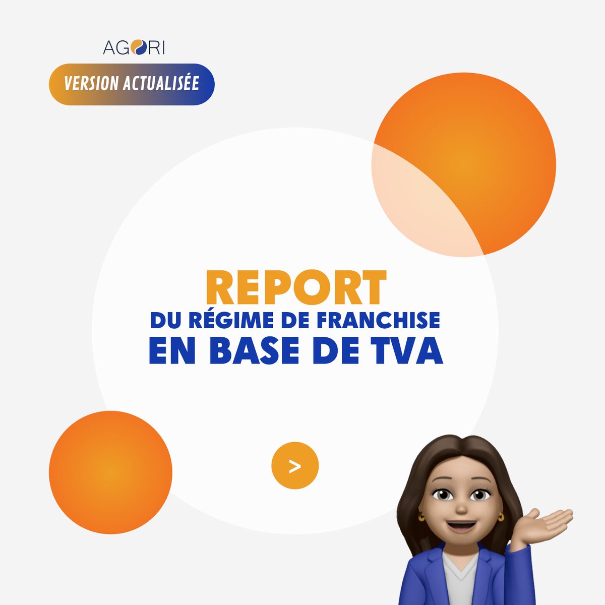 ⚠️ Vous attendiez la réforme sur la franchise en base de TVA en 2025 ? Changement de programme... elle est officiellement reportée à 2026. 
 
📅 Nous revenons avec une version actualisée de notre publication. bit.ly/4m4xFqu