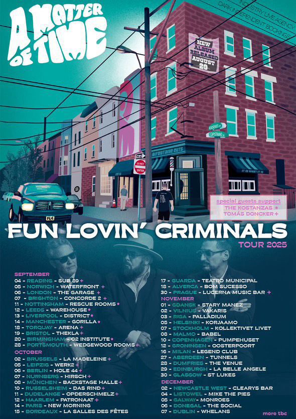 Memphia Music PR & Management (@memphiamm) on Twitter photo Oooftt. 🔥
After some exciting festival appearances throughout the UK this Summer, <a href="/tomasdoncker/">Tomás Doncker</a> will be hitting the road supporting <a href="/funlovincrims/">FUN LOVIN' CRIMINALS</a> this September and October on their extensive UK and EU tour. 🖤 Oooftt. 🔥
After some exciting festival appearances throughout the UK this Summer, <a href="/tomasdoncker/">Tomás Doncker</a> will be hitting the road supporting <a href="/funlovincrims/">FUN LOVIN' CRIMINALS</a> this September and October on their extensive UK and EU tour. 🖤