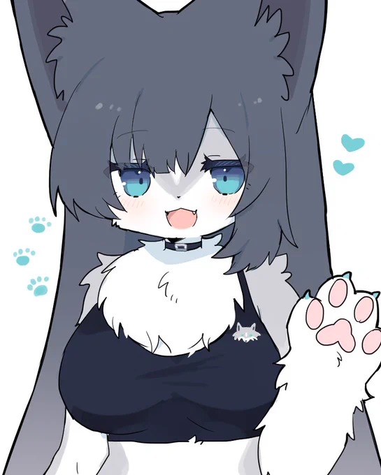 【Adopt】
キャラクターデザイン出品しました🐺 