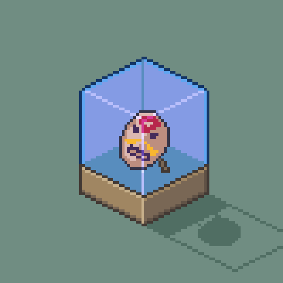 dulcahn's tweet image. Today's theme is #DisplayStand. #pixel_dailies #pixelartist #pixelart #ドット絵 #pixelartwork