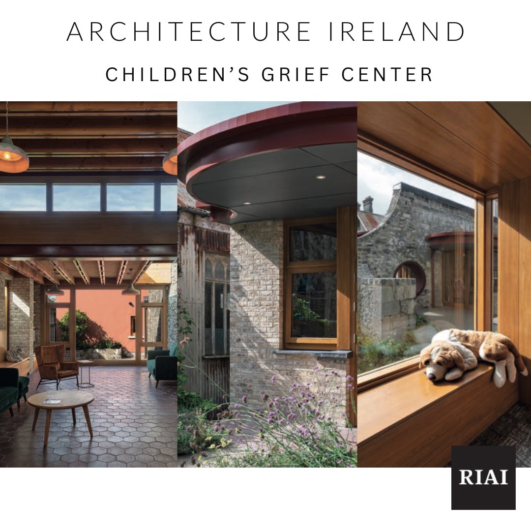 ￼"These material choices have more than an aesthetic impact... the white painted rubble stone in the renovated existing toilet block provides a sensory opportunity for some children." #architectureireland 

Photography: Andy Sheridan
Architects: Drake Hourigan Architects