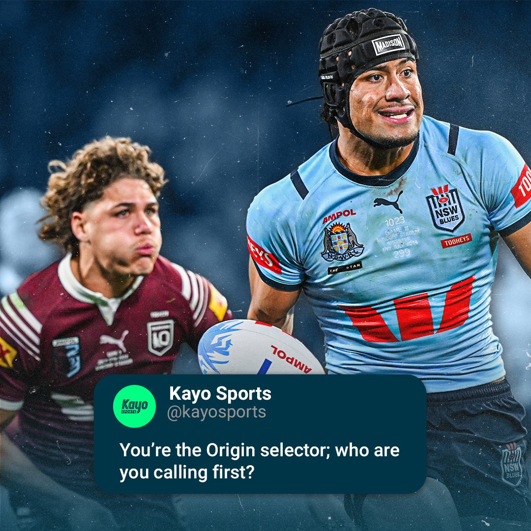 Who's your Origin 🔐?

#SOO #Footy #Origin