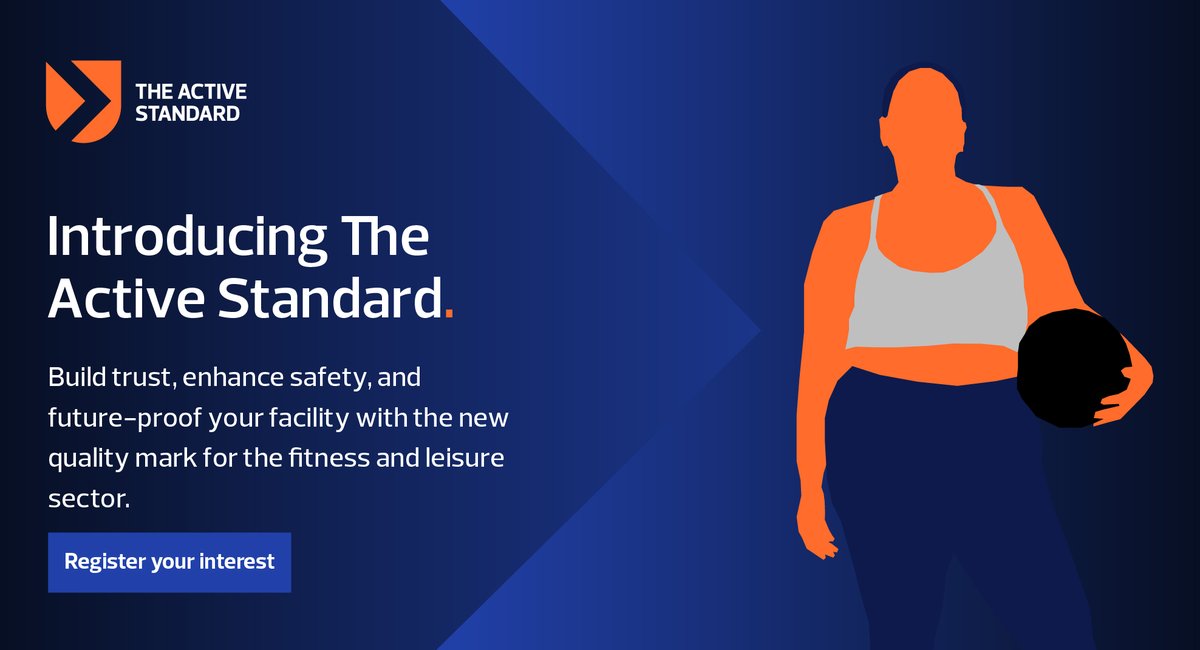 ukactive (@_ukactive) on Twitter photo Ready to lead the way in fitness and leisure? Join the next wave of The Active Standard and set the bar for safety, inclusivity, and industry-leading standards.
ukactive members, register now to be part of the next wave: ukactive.com/the-active-sta…
#TheActiveStandard Ready to lead the way in fitness and leisure? Join the next wave of The Active Standard and set the bar for safety, inclusivity, and industry-leading standards.
ukactive members, register now to be part of the next wave: ukactive.com/the-active-sta…
#TheActiveStandard