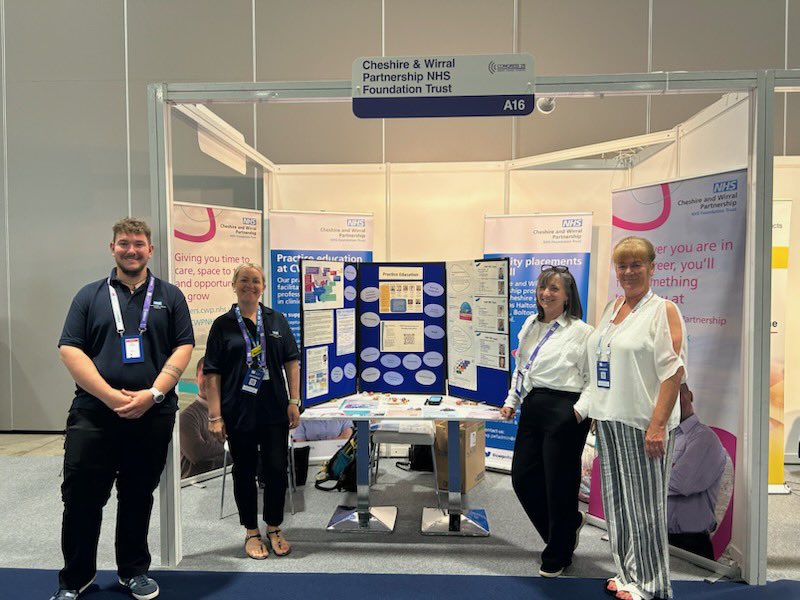 CLDT Wirral (@cldtwirral) on Twitter photo Members of the team are representing Learning Disability Nursing <a href="/cwpnhs/">Cheshire and Wirral Partnership NHS FT</a> at #RCN25. Come along and meet us at stand A16. Members of the team are representing Learning Disability Nursing <a href="/cwpnhs/">Cheshire and Wirral Partnership NHS FT</a> at #RCN25. Come along and meet us at stand A16.