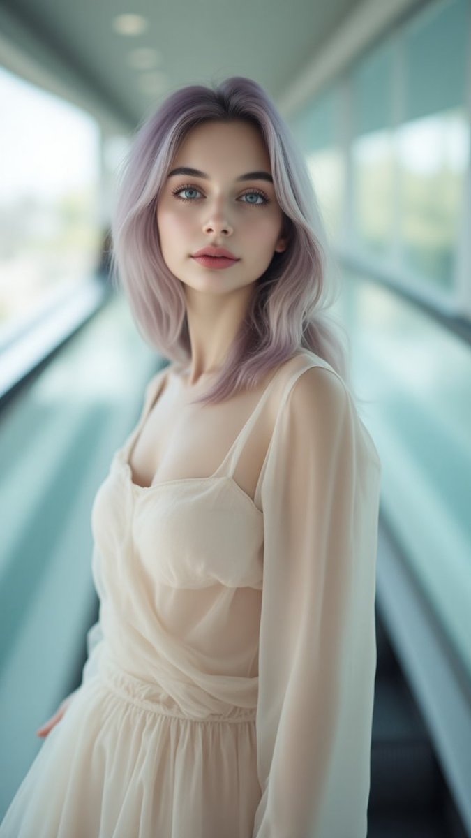 ariamaeellison's tweet photo. soft girl riding an escalator in sheer everything 💕🛗

up or down? doesn’t matter — i’m the moment in between.
this ride is slow, but the effect is fast.

#EscalatorEnergy #SoftStyle #SheerSeduction #RomanticizeTheOrdinary #GlassBoxGlamour #MuseInMotion https://t.co/VTlwgp4oob