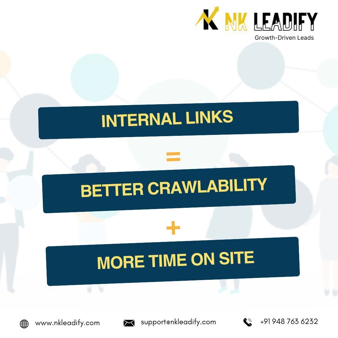 NKLeadify's tweet image. Struggling to get your pages ranked? 🤔

You might be missing #internallinks.

🔗 Link #blog → service pages
📝 Use relevant #anchortext
📌 Give every key page 2+ internal links

Small fix. Big #SEO win. 💥

Need a quick site audit? Reach out to us at support@nkleadify.com