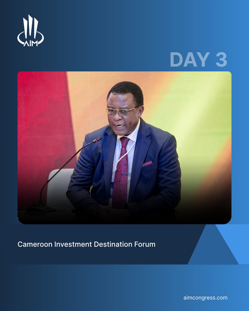 At AIM Congress 2025, the Cameroon Investment Destination Forum highlighted the country’s commitment to positioning itself as a competitive and dynamic investment hub.

The forum provided a platform to showcase emerging opportunities, share insights on ongoing economic
