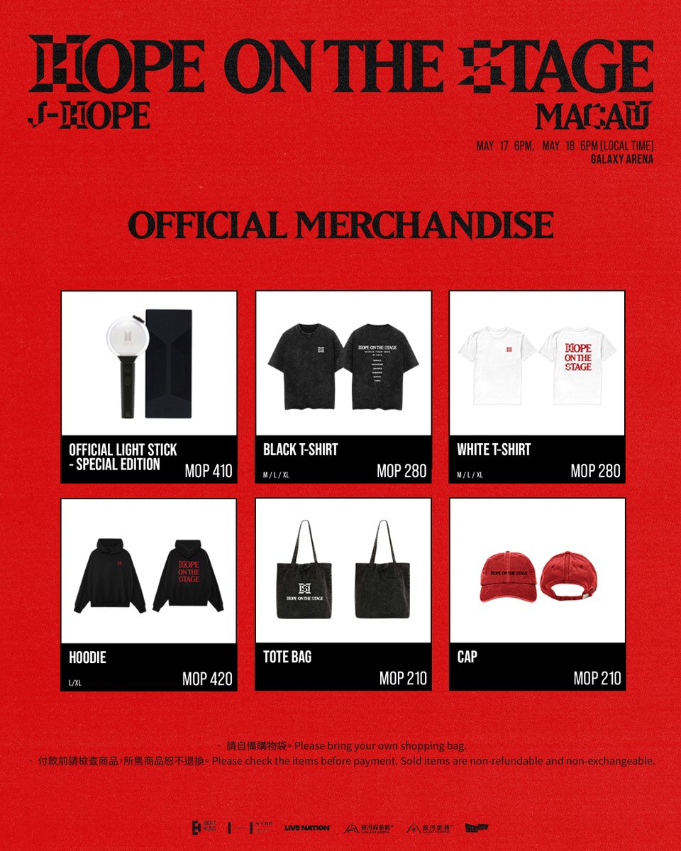 J-HOPE - HOPE ON THE STAGE HOTS in MACAU 🇲🇴 Venue-Limited Album