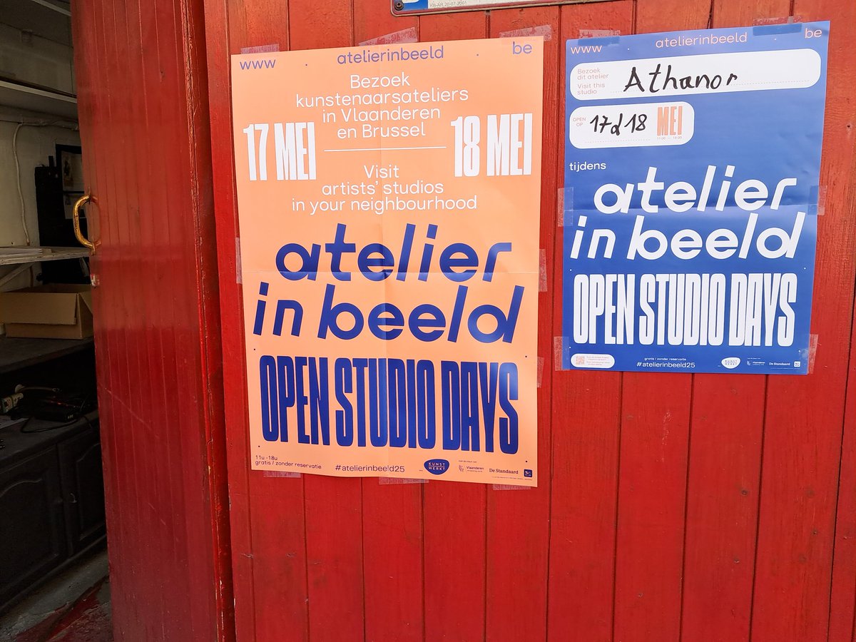 PierDeclerck's tweet photo. WELKOM
ATHANOR doet mee met de Open Atejee. Zaterdag en zondag van 11 tot 18 uur.
Amsterdamstraat 6 - 8400 Oostende https://t.co/n4pkFCTw2p