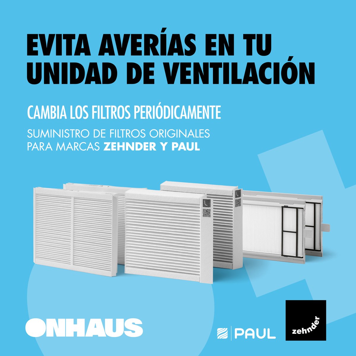 Puedes 𝗲𝘃𝗶𝘁𝗮𝗿 𝗮𝘃𝗲𝗿𝗶́𝗮𝘀 𝗲𝗻 𝘁𝘂 𝘂𝗻𝗶𝗱𝗮𝗱 𝗱𝗲 𝘃𝗲𝗻𝘁𝗶𝗹𝗮𝗰𝗶𝗼́𝗻 𝗰𝗮𝗺𝗯𝗶𝗮𝗻𝗱𝗼 𝗹𝗼𝘀 𝗳𝗶𝗹𝘁𝗿𝗼𝘀 𝗱𝗲 𝗳𝗼𝗿𝗺𝗮 𝗽𝗲𝗿𝗶𝗼́𝗱𝗶𝗰𝗮 🤔

🛒 Cómpralos en nuestra 𝘁𝗶𝗲𝗻𝗱𝗮 𝗼𝗻𝗹𝗶𝗻𝗲: onhaus.es/ventilacion-y-…

#EspaciosHealthy #Materiales