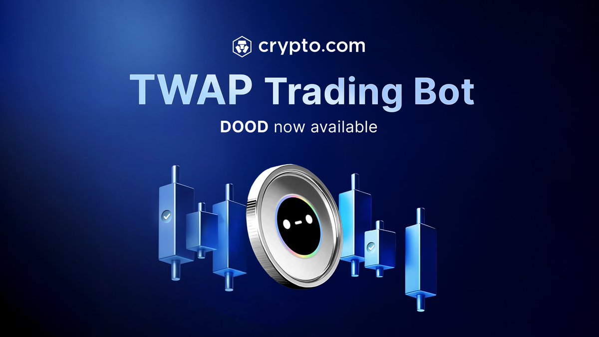 1 new token added to the TWAP Trading Bot: $DOOD 🤖 ✓ Execute large trades  efficiently by splitting them into smaller orders 💱 Reduced price slippage  and minimised risk ➕ A total
