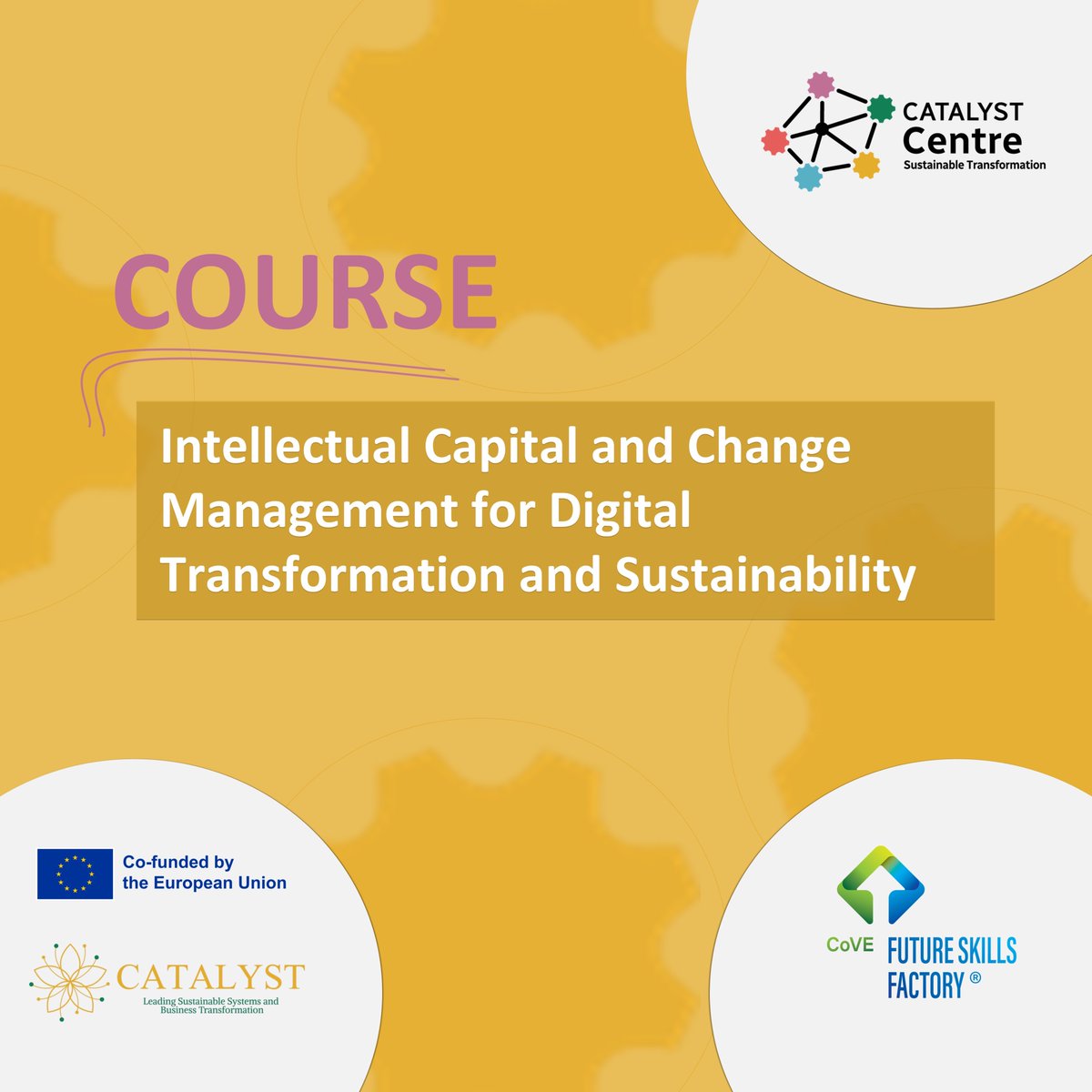 CATALYST Project (@catalystprojec4) on Twitter photo 🌱 Ready to lead the digital & sustainable shift?
Join our advanced course: Intellectual Capital & Change Management💡
Learn how to turn knowledge into transformation & innovation. Offered by <a href="/Iscte_Business/">Iscte Business School</a>
🔗 catalystplatform.eu/enrol/index.ph…
#DigitalTransformation #Sustainability 🌱 Ready to lead the digital & sustainable shift?
Join our advanced course: Intellectual Capital & Change Management💡
Learn how to turn knowledge into transformation & innovation. Offered by <a href="/Iscte_Business/">Iscte Business School</a>
🔗 catalystplatform.eu/enrol/index.ph…
#DigitalTransformation #Sustainability