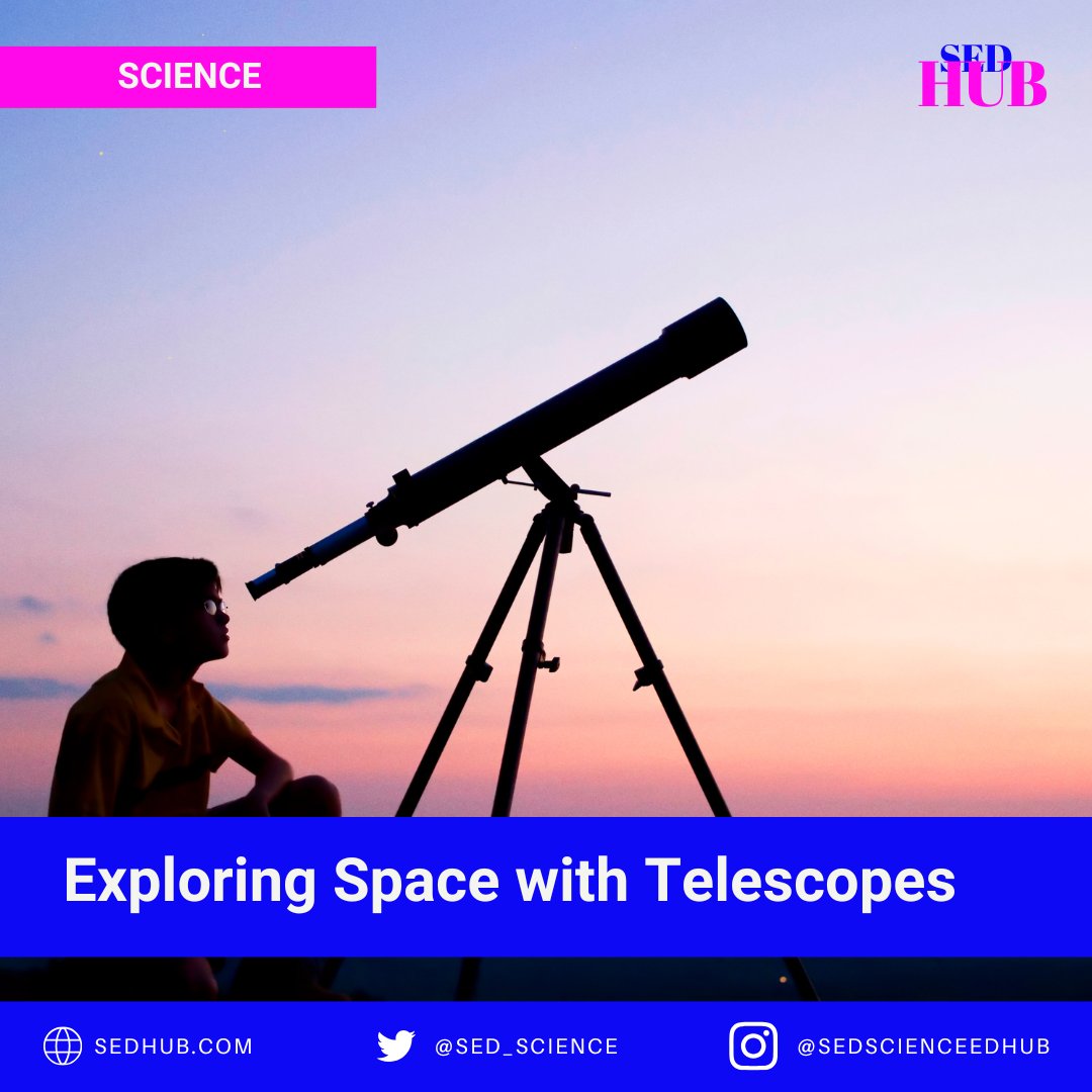 SED_Science's tweet photo. 🔭 Exploring Space with Telescopes 🌌
Discover how telescopes unlock the secrets of the universe! From stargazing to deep space exploration, see the cosmos like never before.
✨ Join now: https://t.co/R92DOP9KnZ
#SpaceExploration #Astronomy #Telescopes #Stargazing https://t.co/6zfJVFsrc7