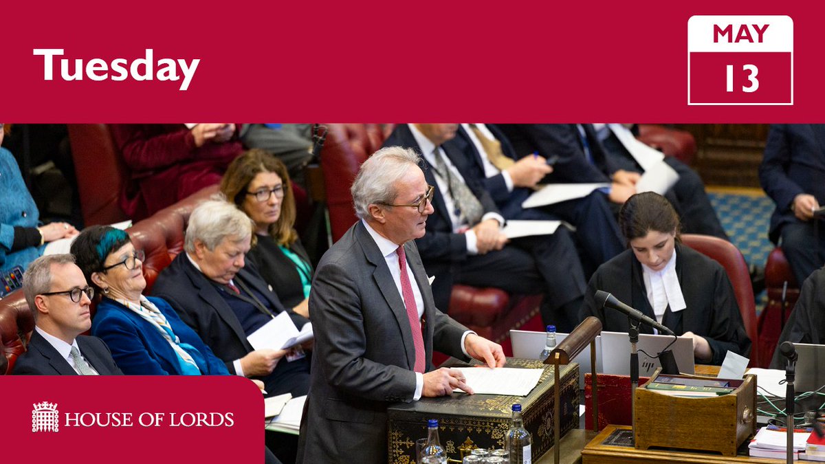 House of Lords (@ukhouseoflords) on Twitter photo 🕝 #HouseOfLords from 2.35pm includes:
🟥 recruitment and retention of police officers
🟥 humanitarian aid in Gaza
🟥 #EmploymentRightsBill
🟥 <a href="/HLBuiltEnviro/">House of Lords Built Environment Committee</a> high street report
🟥 <a href="/HLEnviroClimate/">Lords Environment and Climate Change Committee</a> methane report
➡See full schedule parliament.uk/business/news/… 🕝 #HouseOfLords from 2.35pm includes:
🟥 recruitment and retention of police officers
🟥 humanitarian aid in Gaza
🟥 #EmploymentRightsBill
🟥 <a href="/HLBuiltEnviro/">House of Lords Built Environment Committee</a> high street report
🟥 <a href="/HLEnviroClimate/">Lords Environment and Climate Change Committee</a> methane report
➡See full schedule parliament.uk/business/news/…