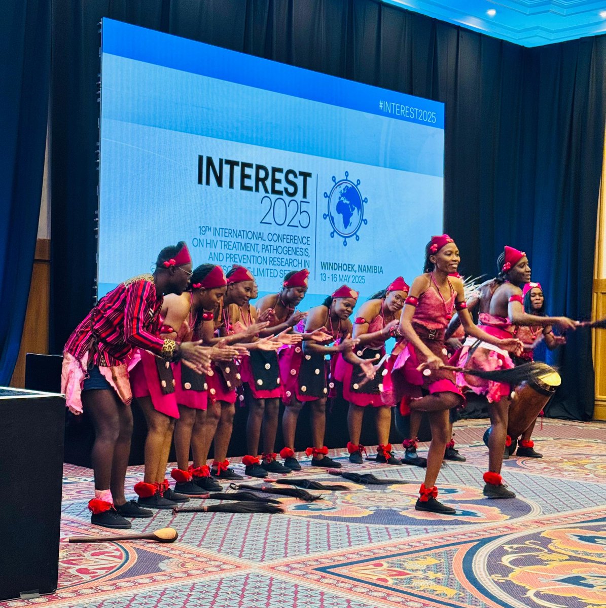 INTERESTconf's tweet image. #INTERESTConference attendants enjoy a cultural performance by the I-Care Health Training Institute.