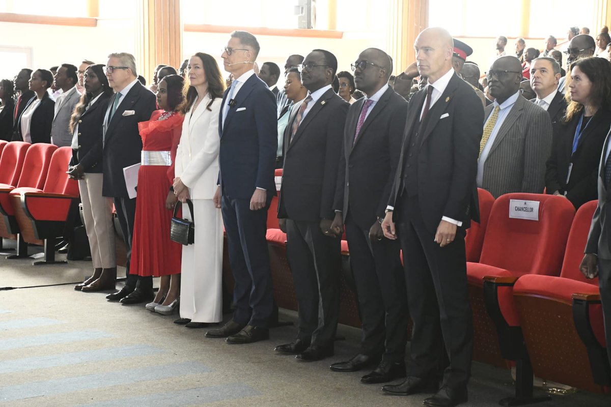 Prof. Patrick V. Verkooijen (@prof_patrickv) on Twitter photo Welcoming H.E. President of Finland <a href="/alexstubb/">Alexander Stubb</a> to <a href="/uonbi/">University of Nairobi</a>, I shared three reflections:
1️⃣ A New World Order is emerging, Africa must shape it.
2️⃣ The climate crisis is real, hitting Africa hardest, but adaptation is a $1T opportunity today.
3️⃣ Jobs and tertiary transformation for Welcoming H.E. President of Finland <a href="/alexstubb/">Alexander Stubb</a> to <a href="/uonbi/">University of Nairobi</a>, I shared three reflections:
1️⃣ A New World Order is emerging, Africa must shape it.
2️⃣ The climate crisis is real, hitting Africa hardest, but adaptation is a $1T opportunity today.
3️⃣ Jobs and tertiary transformation for
