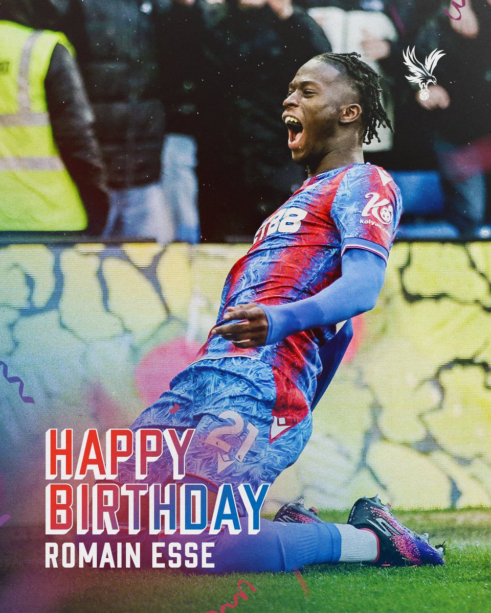 Birthday LOVE for Romain Esse today ❤️💙

#CPFC
