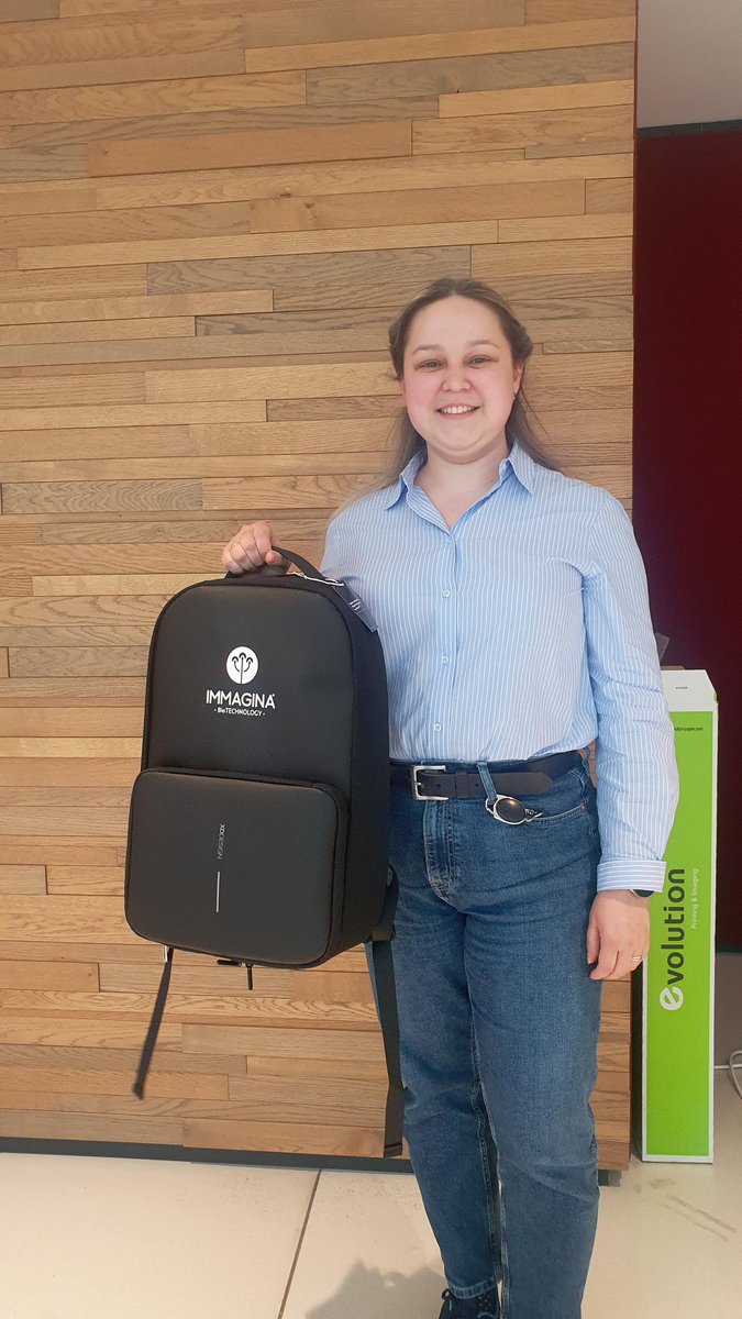 ImmaginaBiotech's tweet image. That’s a wrap on the 19th Microsymposium on RNA Biology in Vienna! 🧬✨ @IMBA_Vienna
Big thanks to all who stopped by—and congrats to Anastasia Polikarpova, winner of our quiz prize and proud new owner of an Immagina backpack! 🎒
#RNA #MicrosymposiumRNA #RiboSeq