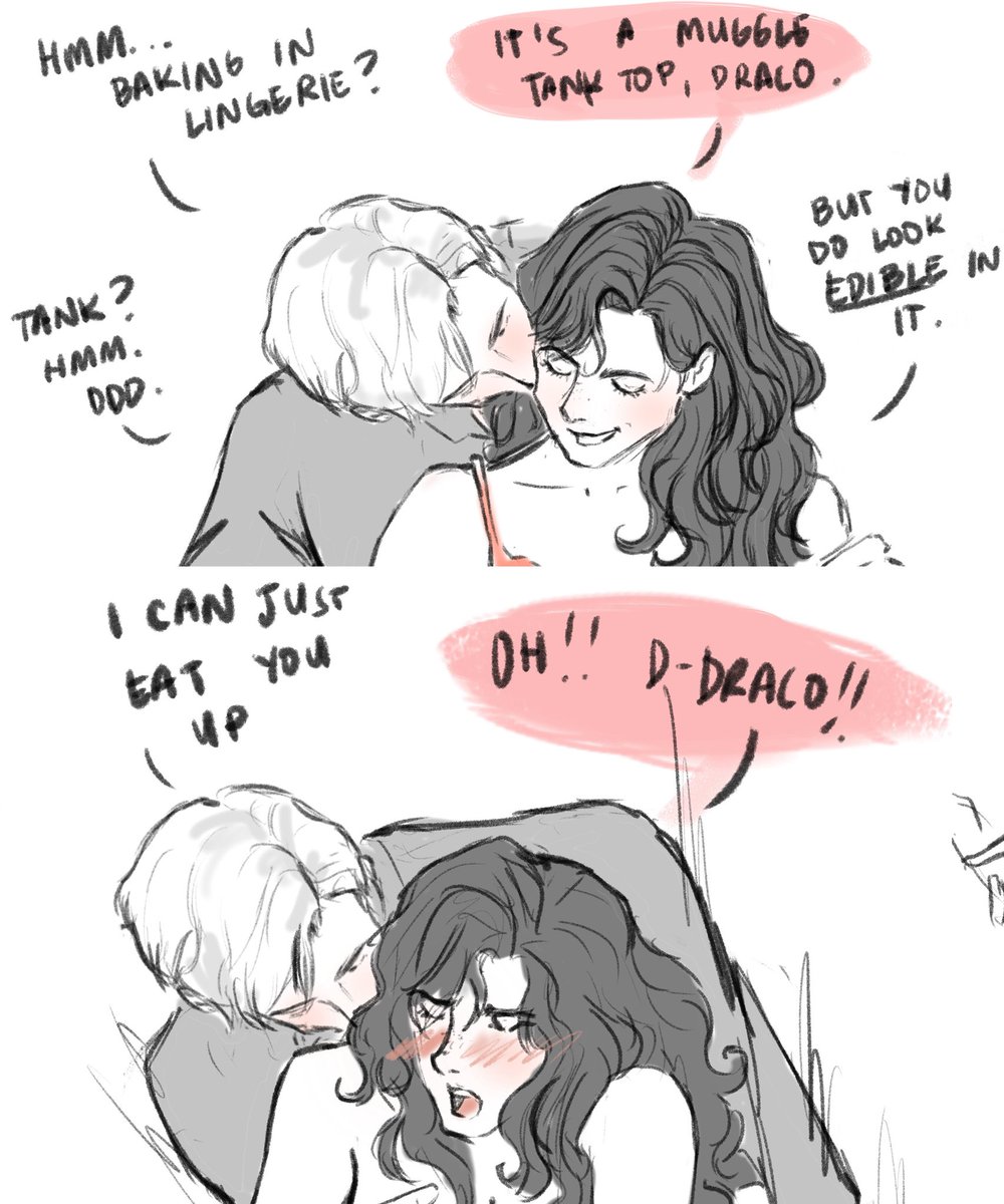 domestic dramione baking on my patreon 🤭🤭🤭