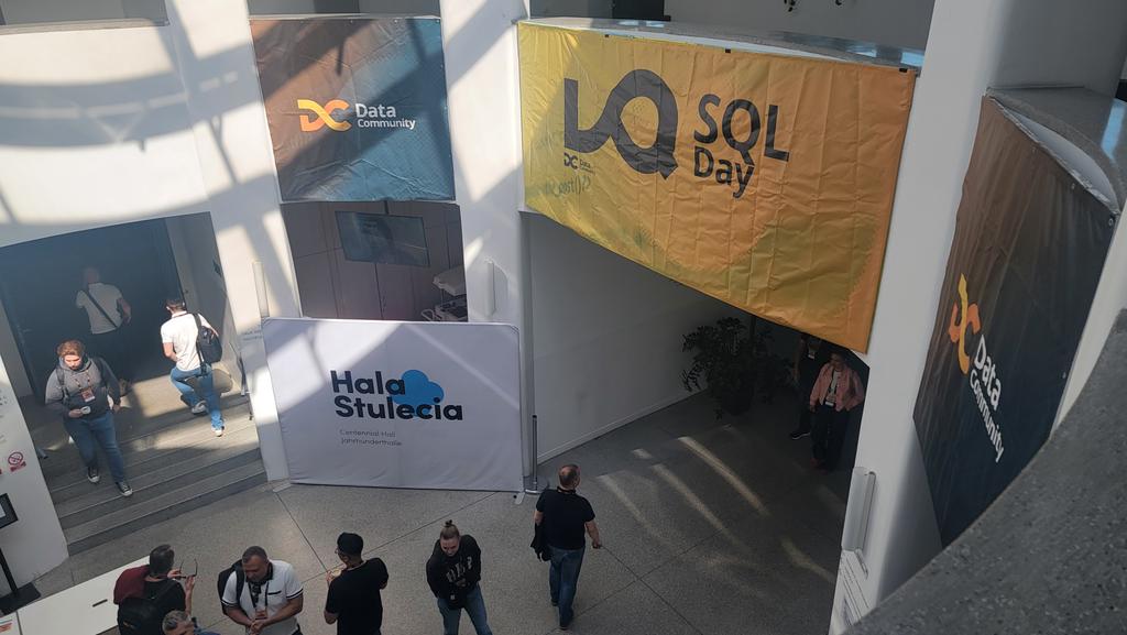 GFritchey's tweet image. Keynote is complete. #sqlday is officially going.