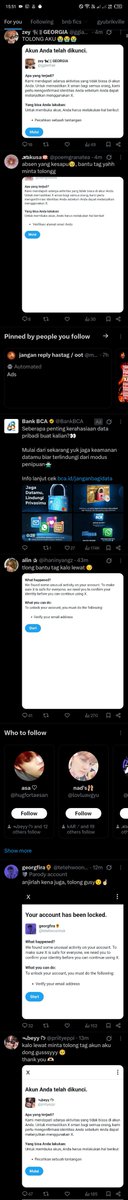 520SCRIPT's tweet image. hoi aku baru buka twitter kenapa kalian semua kena lock berjamaah 😭😭😭