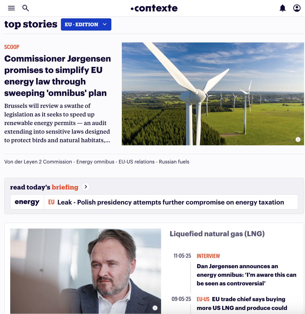 I guess we doin EU policy news in English now 😎

Subscribe here to our brand new <a href="/Contexte/">Contexte</a> EU edition, starring <a href="/AnnaHbrt/">Anna Hubert 🇪🇺</a> <a href="/CiaranSunderla1/">Ciarán Sunderland</a> <a href="/GenicotD/">Damien Genicot (@genicotd.bsky.social)</a> <a href="/jackschickler/">Jack Schickler</a> 

⏩get.contexte.com/eu/home/eu?utm…