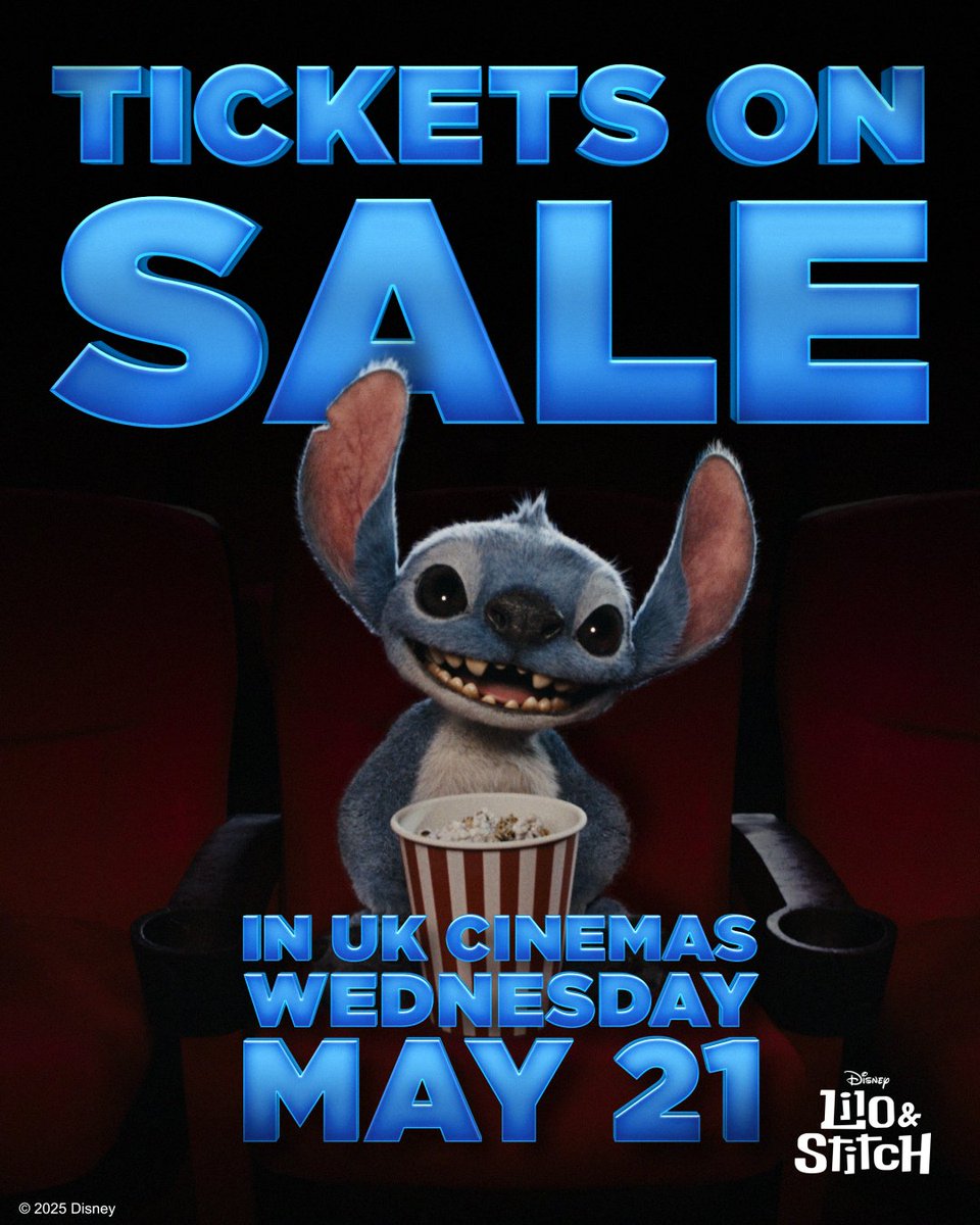 🌸🌺Get your tickets for #LiloAndStitch, only in cinemas May 21. 🎟 Book here 👉 wtwcinemas.co.uk/search/?keywor…
