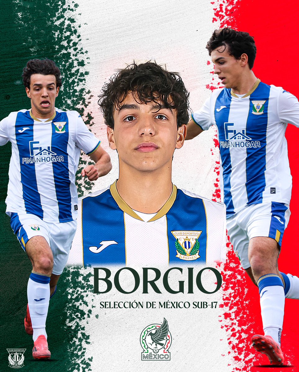 🌎 𝗜𝗡𝗧𝗘𝗥𝗡𝗔𝗖𝗜𝗢𝗡𝗔𝗟 | Nuestro jugador Íñigo Borgio [Juvenil C] ha sido convocado por la Selección de México 🇲🇽 sub-17 para disputar el Torneo de Canteras de América como parte de la preparación para la Copa del Mundo en Qatar. 

#CanteraPepinera 🥒