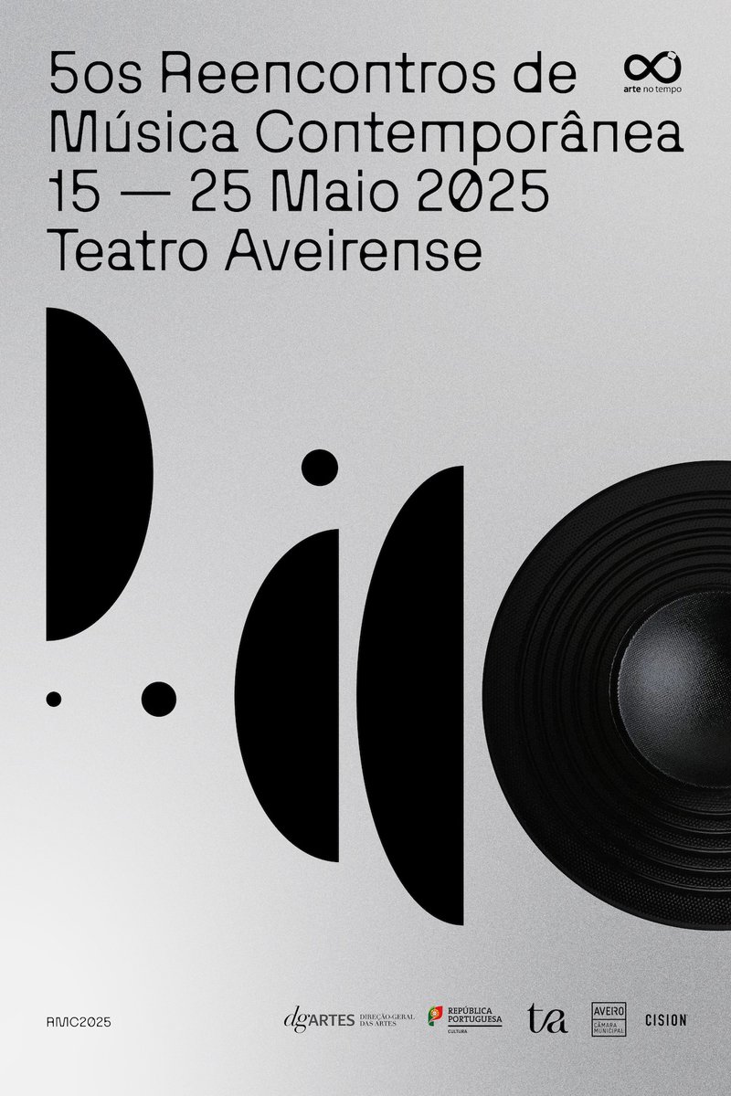 micpt's tweet photo. Reencontros de Música Contemporânea 2025 · 15 - 25 de maio, Aveiro
Mais info: https://t.co/3gAIsCkXBY
#CompositoresPortugueses #MúsicaContemporânea #Maio #Aveiro #Estreias https://t.co/zNGFQI5Jlg