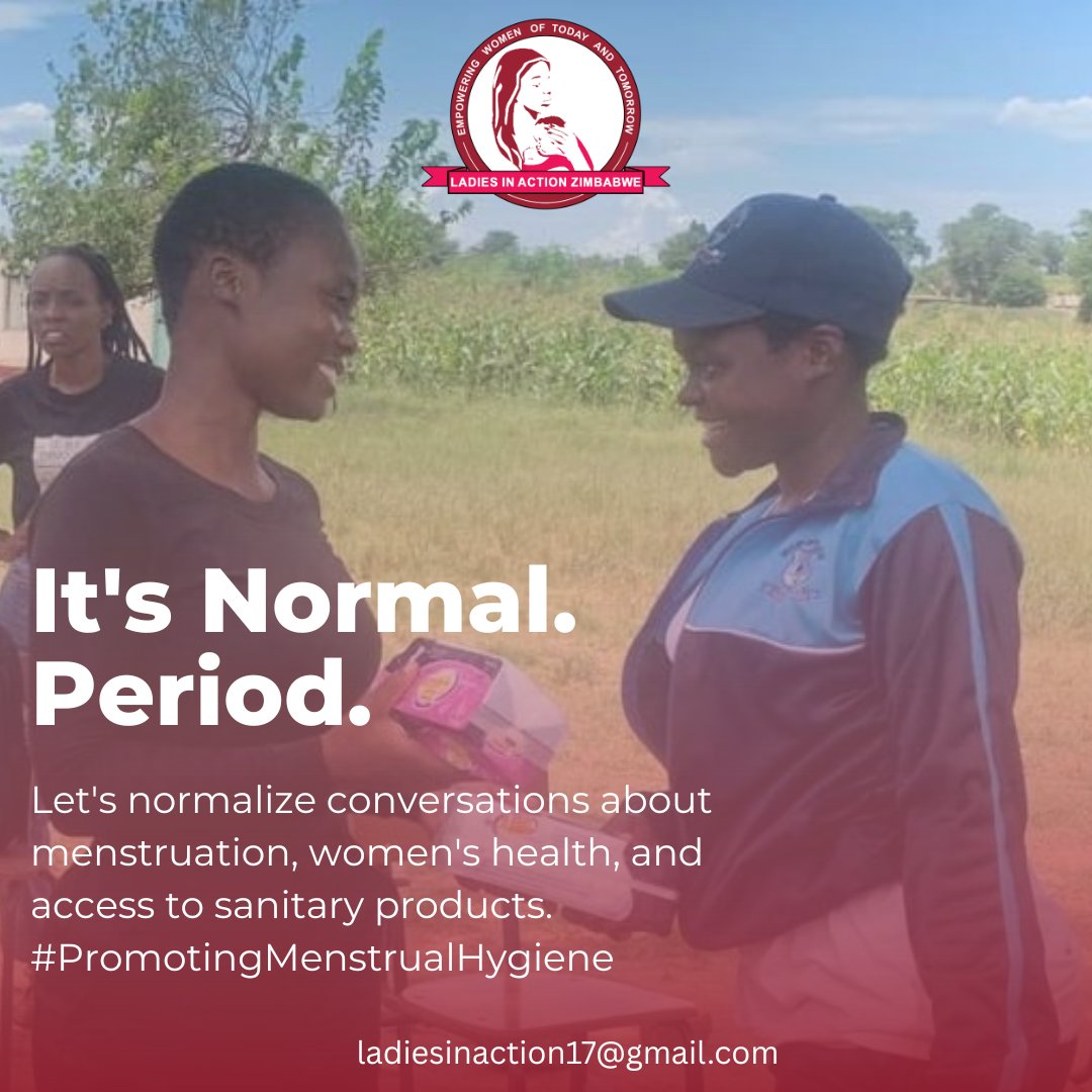Periods are powerful, not shameful! 
 Let’s break the stigma, support each other, and talk openly about what half the world experiences. Menstrual health is an essential part of overall well-being.

#PromotingMenstrualHygiene