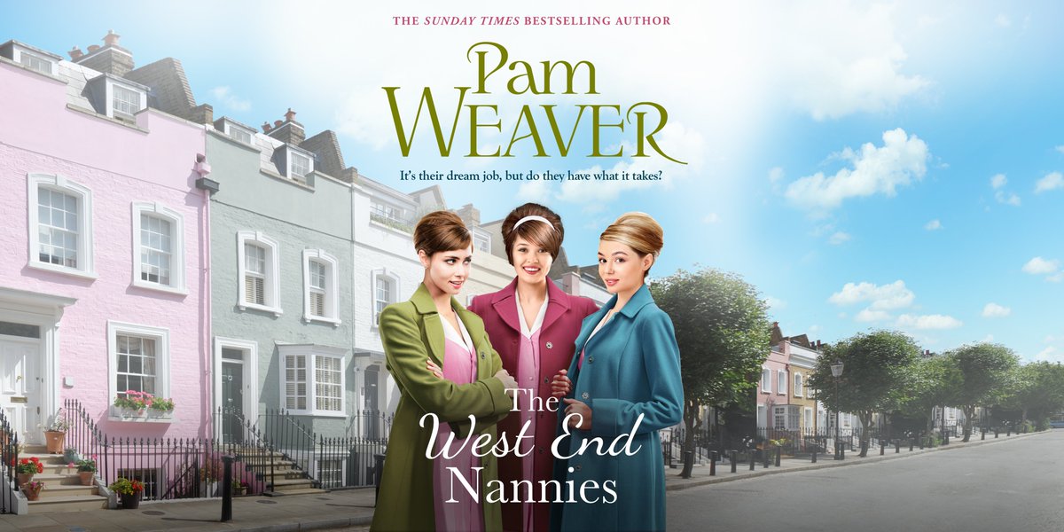 It's London in the Swinging Sixties, and Jenny starts her training as a nanny, but will her new life be all that she dreamed of?
We are delighted to reveal the cover for the fabulous new #saga series by Pam Weaver! Out September - pre-order now!
geni.us/orArA