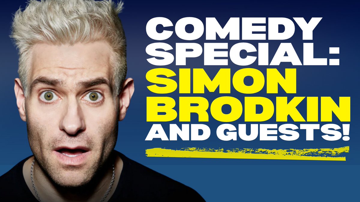 Simon Brodkin takes to stage! 👏

Comedy legend Simon Brodkin has been taking the UK comedy scene by storm making global headlines for his high-profile stunts, even performing for the Royal Family at The Royal Variety Performance!

📅 Sun 8 Jun | Tickets: bit.ly/Simon-Brodkin