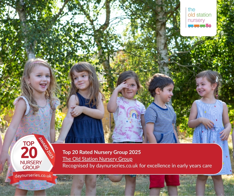 We’re proud to share that The Old Station Nursery Group has been named a Top 20 Large Nursery Group 2025 by <a href="/daynurseriesuk/">daynurseries.co.uk</a> 🌟
A huge well done to our amazing teams for their dedication to providing high-quality care every day.