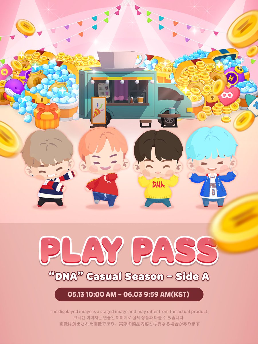 ＼NEW TANY PASS UPDATE!!／ 

スポーティな衣装✨
DNAカジュアルシーズン- Side A💜が #インザソム に登場！ 

アクティブ🎽な彼らにぴったりですよね🤗

詳細はコチラ💁‍♀️
📝hybe.im/vB2TU

#IntheSEOM #BTSIsland