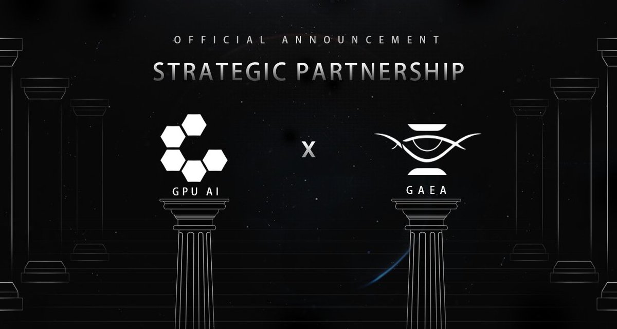 🚀Exciting Partnership Announcement: 
🖥️GAEA x GPU AI
By decentralizing computing power, GPU AI <a href="/GPUAI_Coin/">GPU AI</a>  is breaking the cloud monopoly, offering a scalable, cost-effective, and resilient solution for AI developers, 3D artists, and Web3 innovators.
#GAEA #GPU #AI