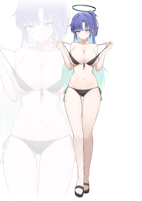 水着ユウカ #ブルアカ #BlueArchive