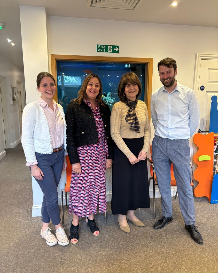Such a pleasure to welcome members of the NHS BRCA Team to Chai’s flagship centre in Hendon for a meeting— thank you for all the incredible work you do! 💙 #BRCA #NHSHeroes #GeneticsMatters #ChaiCancerCare
