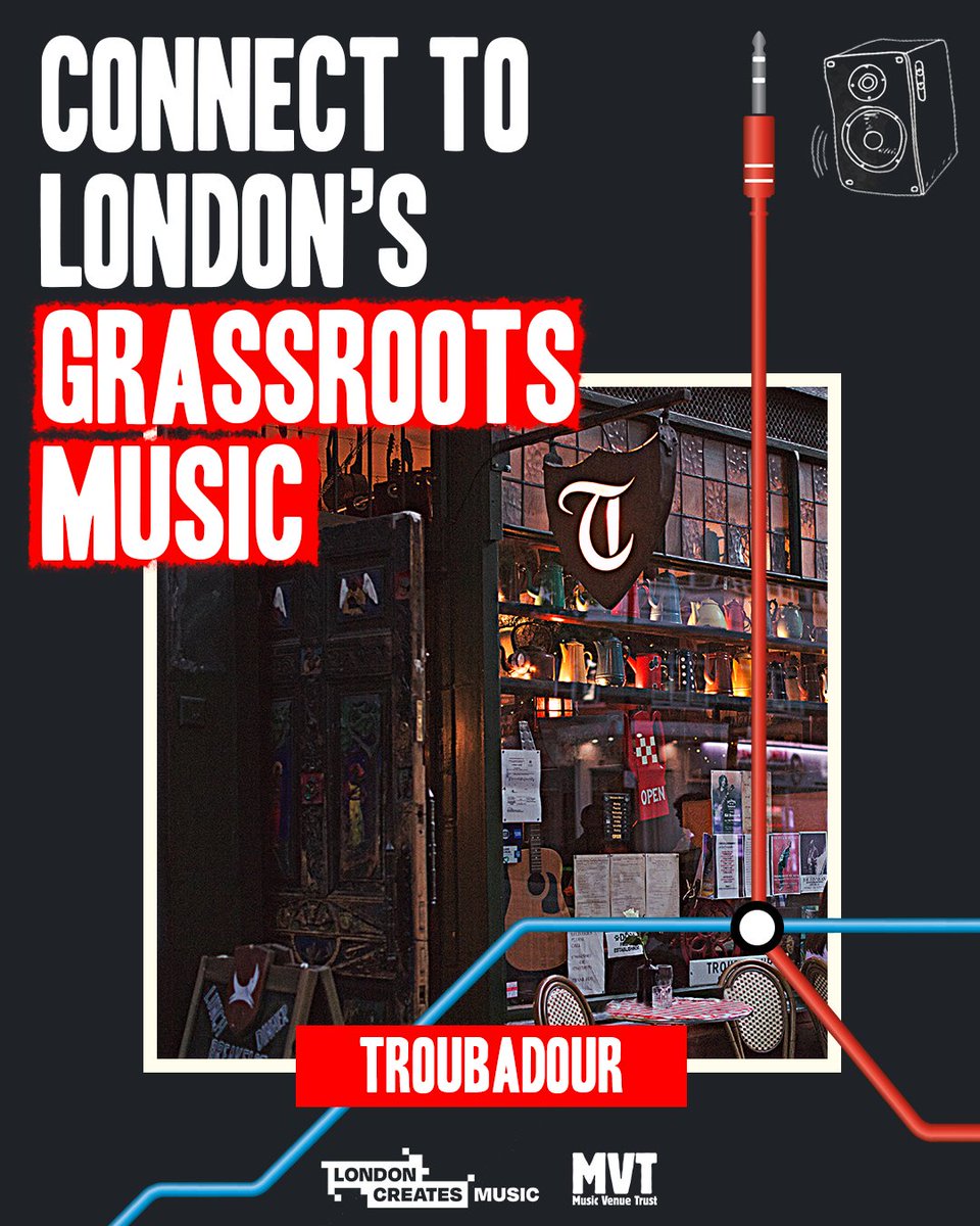 The Troubadour is on the map! 📍

Explore the London Grassroots Music Tube Map and create your own music journey in London.

🗺️  metro.co.uk/tag/london-gra…

#LondonCreatesMUSIC #LondonForEveryone #GrassrootsMusicCulture #TubeToTheGig #25yearsOfTfL