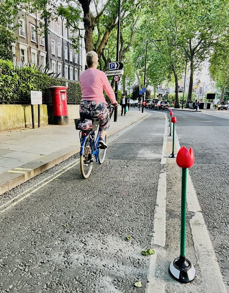 Will Norman (@willnorman) on Twitter photo 👀Look at the new tulip wands being installed along the Sussex Gardens Cycleway in <a href="/CityWestminster/">Westminster City Council</a>.
🌷🚲🌷🚲🌷🚲🌷🚲🌷🚲🌷🚲🌷🚲🌷
I think they look rather nice. What do you think? 👀Look at the new tulip wands being installed along the Sussex Gardens Cycleway in <a href="/CityWestminster/">Westminster City Council</a>.
🌷🚲🌷🚲🌷🚲🌷🚲🌷🚲🌷🚲🌷🚲🌷
I think they look rather nice. What do you think?