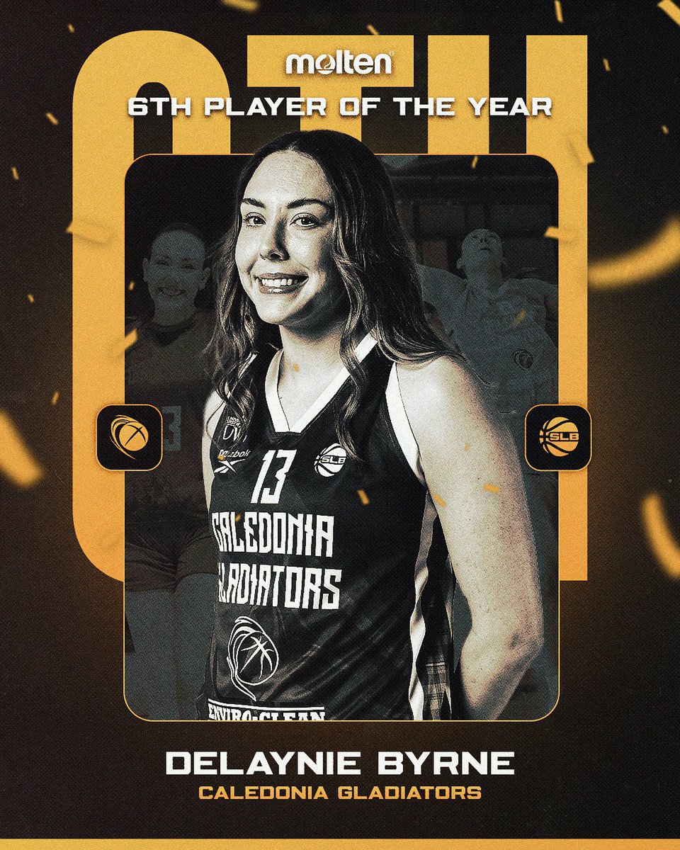 🙌6️⃣ <a href="/Delaynie_Byrne/">Delaynie</a> caps off an incredible rookie season with <a href="/MoltenSports/">MoltenSports</a> Sixth Player of the Year honours! Click the link in our bio to read more on our website.

#BritishBasketball