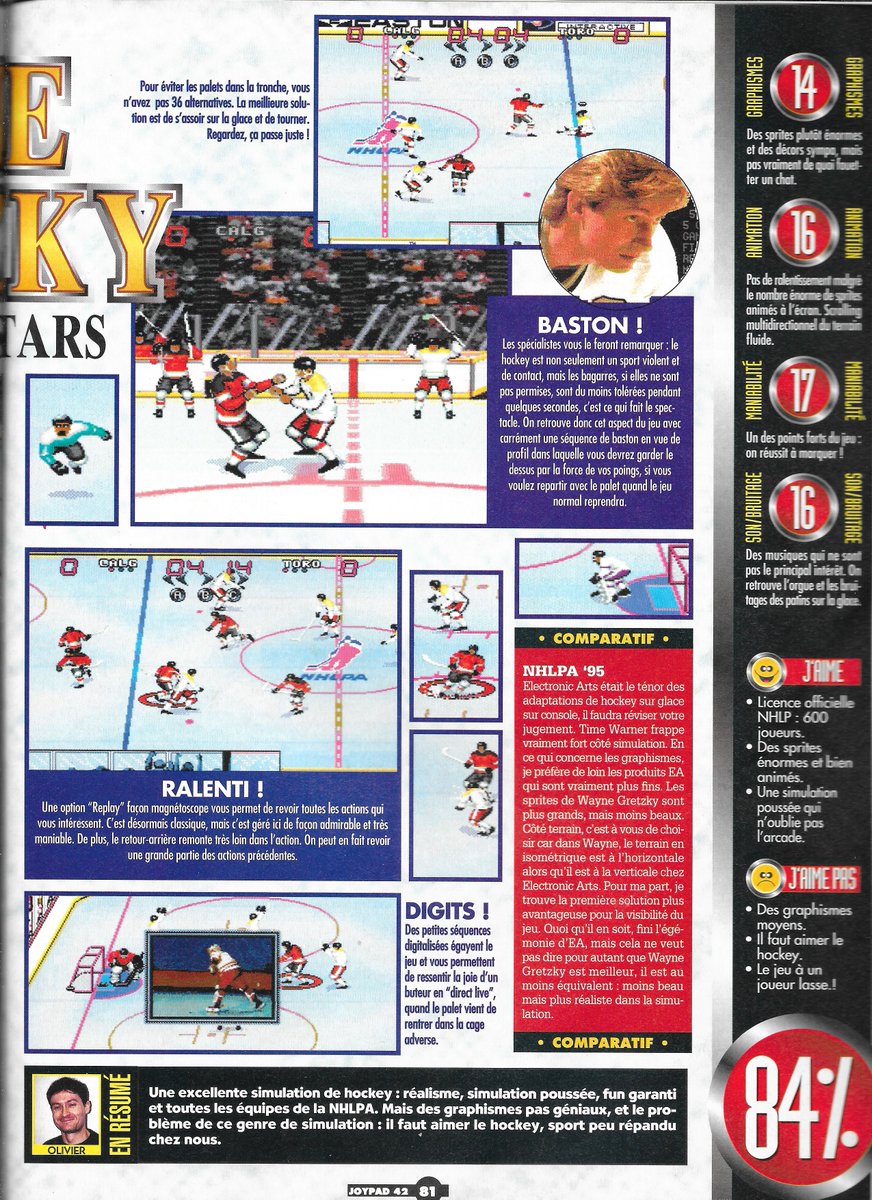 AllmightoFranky's tweet photo. On enchaine avec les tests de #WayneGretsky NHLPA all stars du Hockey sur #Megadrive et #Unirally un jeu chelou sur #Snes! 3/5 https://t.co/wLnSBPRBJT