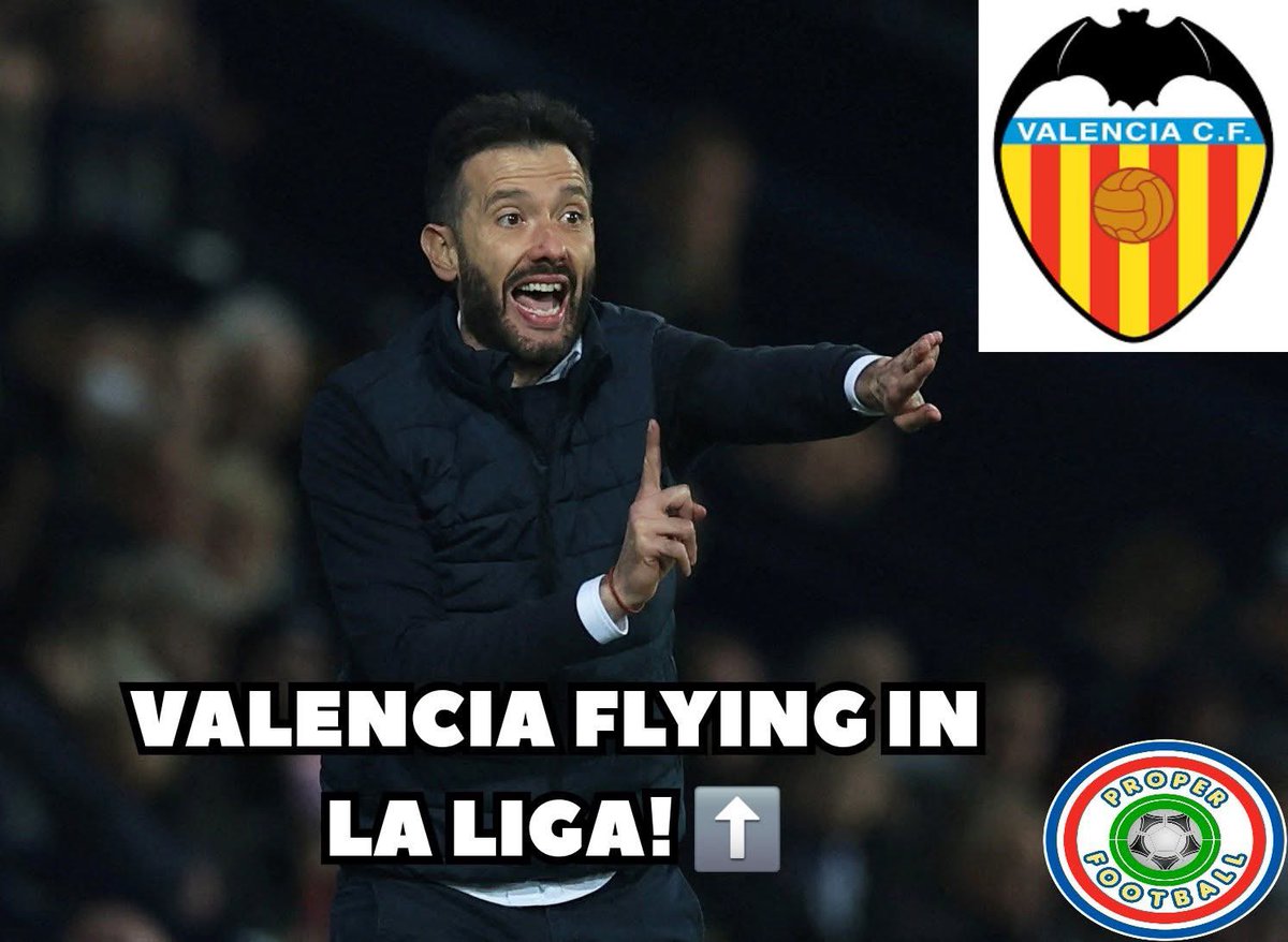 Gary Fisher (@modeconsult) on Twitter photo Remember when Carlos Corberan left West Bromwich Albion at Christmas time to take up the job at Valencia, the Spanish side were ROCK BOTTOM of La Liga and they had only taken 12 points from 18 games.
What a fantastic job he has done. ๐
#Valencia <a href="/GaryNeville_/">Gary Neville</a> Remember when Carlos Corberan left West Bromwich Albion at Christmas time to take up the job at Valencia, the Spanish side were ROCK BOTTOM of La Liga and they had only taken 12 points from 18 games.
What a fantastic job he has done. ๐
#Valencia <a href="/GaryNeville_/">Gary Neville</a>