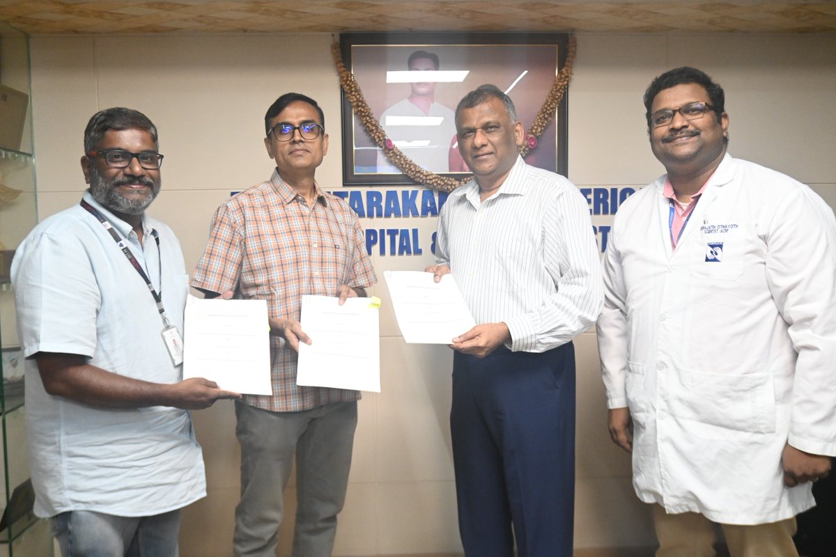 We are delighted to share that iHub-Data, IIIT Hyderabad has signed a Memorandum of Understanding with Basavatarakam Indo American Cancer Hospital and Research Centre to collaborate on cutting-edge research in healthcare and medical data science.